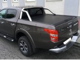 Крышка Mountain Top для Fiat Fullback "TOP ROLL", цвет черный c защитной дугой, изображение 2